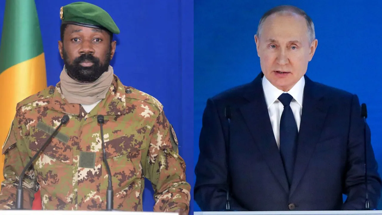 Mali : Assimi Goïta se réjouit d’un entretien téléphonique avec Vladimir Poutine