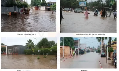 Togo : Terribles inondations à Lomé ce mercredi, le point de la situation (photos)