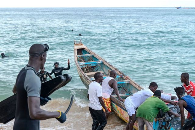 Sénégal : une pirogue chavire au large de Dakar