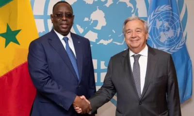 António Guterres : "Macky Sall a montré la voie à suivre"