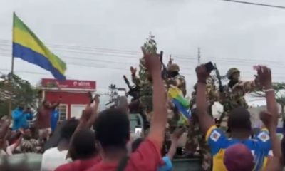 Gabon : les militaires acclamés par la foule à Port-Gentil, réaction de la France…(Vidéos)