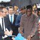 Le ministre d'État, ministre de l'Eau et de l'hydraulique villageoise, Gal YARK Damehame, a participé à une cérémonie d'inauguration emblématique ce 17 octobre 2023, en remettant officiellement un nouveau bâtiment scolaire de trois classes ainsi qu'un bloc administratif flambant neufs au Lycée de Ségbé. Cet événement, qui a suscité l'enthousiasme de la communauté éducative locale, a été rendu possible grâce à l'initiative de l'AEP Lomé, phase 2. La cérémonie, placée sous le signe de l'éducation, a été honorée par la présence du ministre de l'Éducation, le professeur KOKOROKO, ainsi que de l'ambassadeur de la France au Togo. Les dignitaires, les enseignants, les élèves et les résidents locaux se sont réunis pour célébrer cette réalisation qui améliorera considérablement les conditions d'apprentissage au Lycée de Ségbé. Le bâtiment scolaire de trois classes, doté d'installations modernes, offre un espace éducatif plus approprié et confortable pour les élèves de la région. Grâce à cette nouvelle infrastructure, les élèves auront désormais accès à des salles de classe bien équipées, favorisant ainsi un environnement d'apprentissage plus propice. Le bloc administratif, quant à lui, renforcera la gestion et la coordination des activités au sein de l'établissement. Il permettra aux administrateurs de travailler de manière plus efficace pour répondre aux besoins de la communauté scolaire. Lors de son discours d'inauguration, le ministre Gal YARK Damehame a souligné l'importance de l'éducation pour le développement du pays. Il a déclaré : "L'éducation est la clé de notre avenir, et en investissant dans des infrastructures éducatives de qualité, nous investissons dans la prospérité de notre nation. Je suis convaincu que ce bâtiment scolaire et ce bloc administratif renforceront notre système éducatif et contribueront à l'épanouissement de nos jeunes générations." Le ministre de l'Éducation, le professeur KOKOROKO, a également exprimé sa gratitude envers l'AEP Lomé et tous ceux qui ont contribué à la réalisation de ce projet. Il a rappelé que l'éducation est un pilier essentiel du développement, et que chaque investissement dans ce domaine est un pas vers un avenir meilleur. L'ambassadeur de la France au Togo a souligné l'importance de la coopération internationale pour le développement éducatif et a salué l'engagement du gouvernement togolais en faveur de l'éducation. La communauté locale a accueilli cette nouvelle infrastructure avec joie et gratitude, reconnaissant l'impact positif qu'elle aura sur l'éducation des jeunes de la région. Le nouveau bâtiment scolaire et le bloc administratif sont des symboles tangibles de l'engagement du gouvernement togolais envers l'amélioration de l'éducation et de l'avenir des générations à venir. En somme, l'inauguration de ce nouveau bâtiment scolaire au Lycée de Ségbé est un témoignage de l'importance que le gouvernement accorde à l'éducation et de l'engagement envers l'amélioration des infrastructures éducatives. Cette initiative devrait avoir un impact durable sur l'éducation au Togo et constitue un pas significatif vers un avenir plus prometteur pour la jeunesse du pays. Was this response better or worse? Better Worse Same Le ministre de l'Eau inaugure un nouveau bâtiment scolaire au Lycée de Ségbé