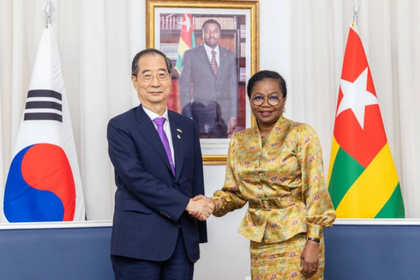 Visite officielle de S.E.M. Han Duck-Soo, premier ministre de la république de Corée au Togo