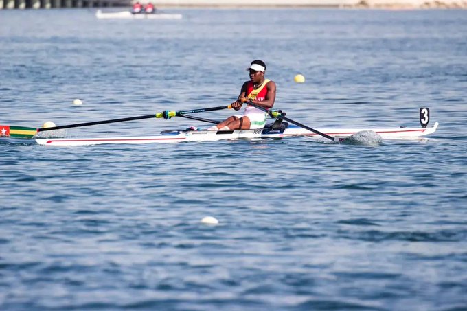 Le Togo décroche sa première qualification directe pour Paris 2024 au championnat d'Afrique d'Aviron