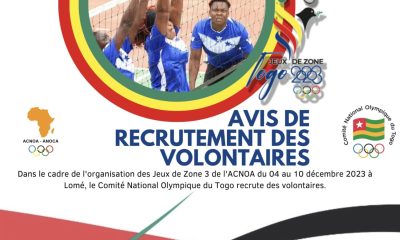Avis de recrutement : CNO-TOGO recherche des Volontaires