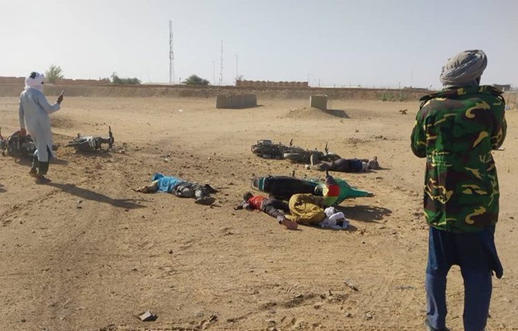 L'armée malienne frappe le camp de la Minusma à Kidal, plusieurs terroristes réduits en cendre
