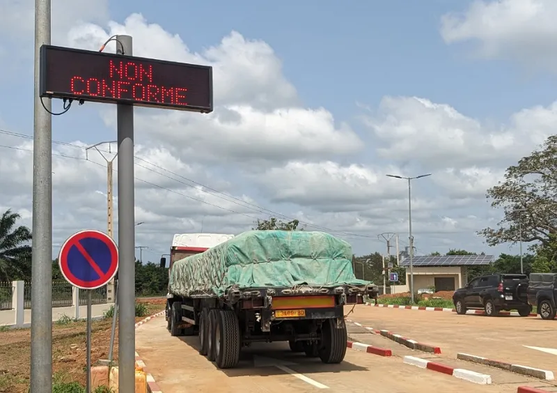Togo : Une nouvelle station de pesage implantée à Tsévié pour renforcer le contrôle routier