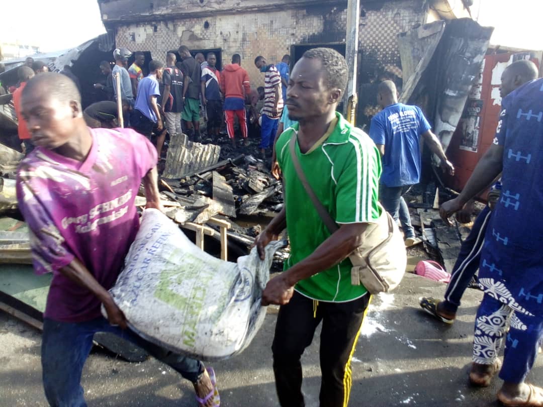 Togo/Kara : Nouvel incendie sur le site de l'ancien marché
