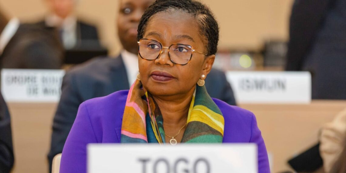 Mme Victoire Tomégah-Dogbé s'engage pour les droits de l'homme à Genève
