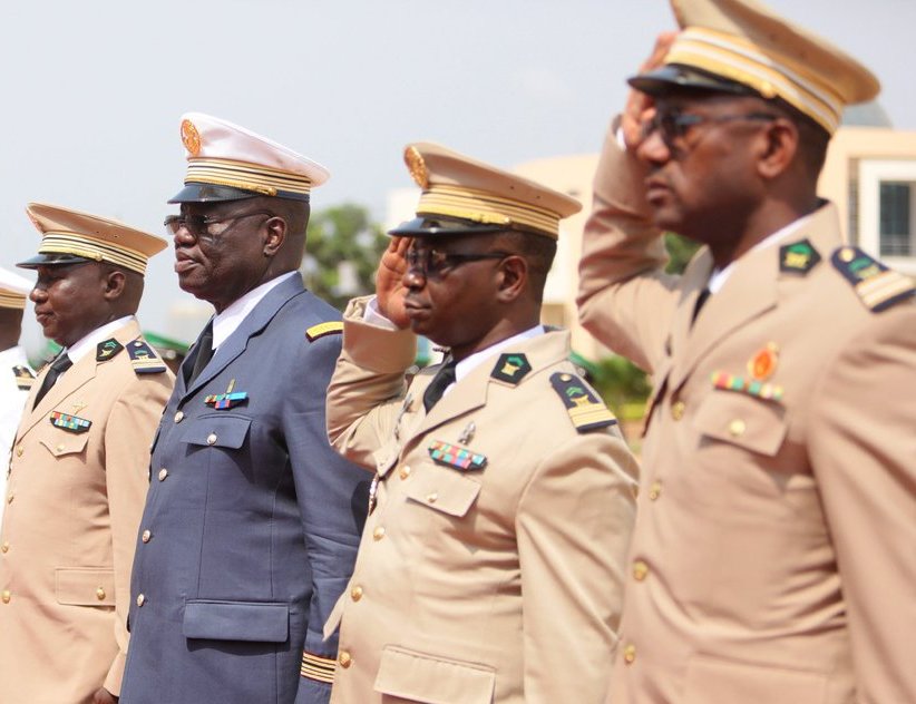 Togo : Les généraux Adjitowou, Yark et Manganawè, néo-retraités de l’armée