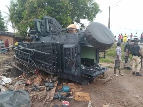 Drame en Côte d'Ivoire : Plusieurs morts et des blessés enregistrés dans l'accident d'un engin blindé