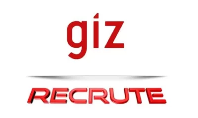 Opportunité d'emploi : La GIZ recrute pour ces postes (22 Janvier 2024)
