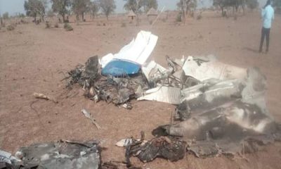 Burkina : Le crash d’un aéronef 5 morts et 2 blessés (Images)