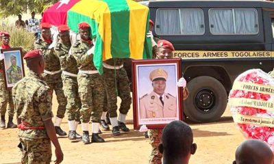 Togo : Inhumation du col Bitala Madjoulba, Faure Gnassingbé présent aux obsèques