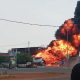 Lomé - Panique générale à Adidogome Sagbado : Sanol station en flammes (Vidéo)