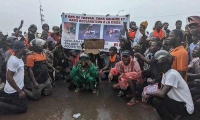 Tension au port autonome de Lomé : Des centaines de dockers en colère