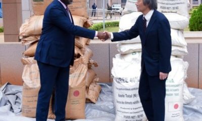 Le Japon fait des dons en nature au Togo, d'une valeur de plus de 2 milliards FCFA