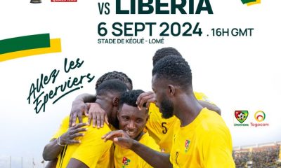 Éliminatoires de la CAN 2025 : La CAF annonce les officiels pour le match Togo contre Liberia