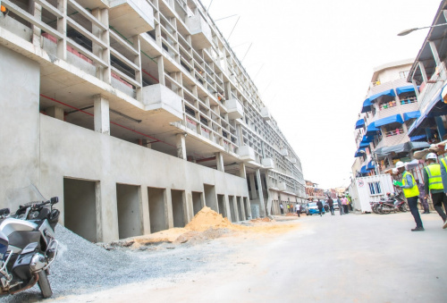 Reconstruction du Grand Marché de Lomé : Bientôt opérationnel avec 60 % des travaux achevés