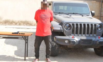 Arrestation du chef d'un réseau transnational de vol de voitures à Lomé par la Police