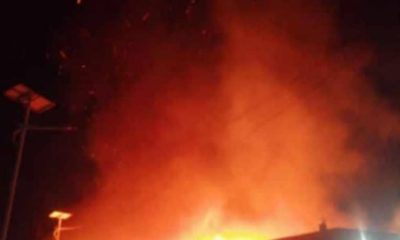 Togo : le marché de Kégué en feu