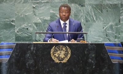 Discours de Faure Gnassingbé à l'Assemblée générale des Nations Unies