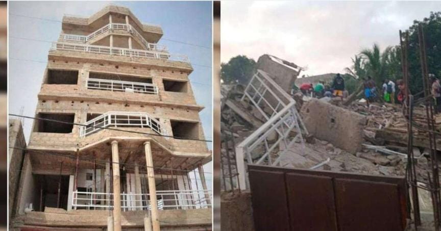 Effondrement de l'immeuble de Sagbado : CBC BET se prononce