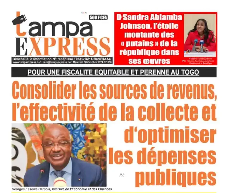 Togo : La HAAC suspend Tampa Express pour 3 mois après un article diffamatoire