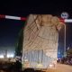 Adétikopé : Un portique de contrôle écrasé par un camion. Un signal d'alarme pour la sécurité routière