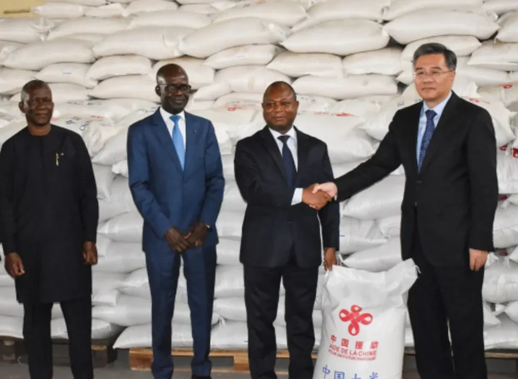 Togo : Insécurité alimentaire, la Chine fait un don crucial de riz