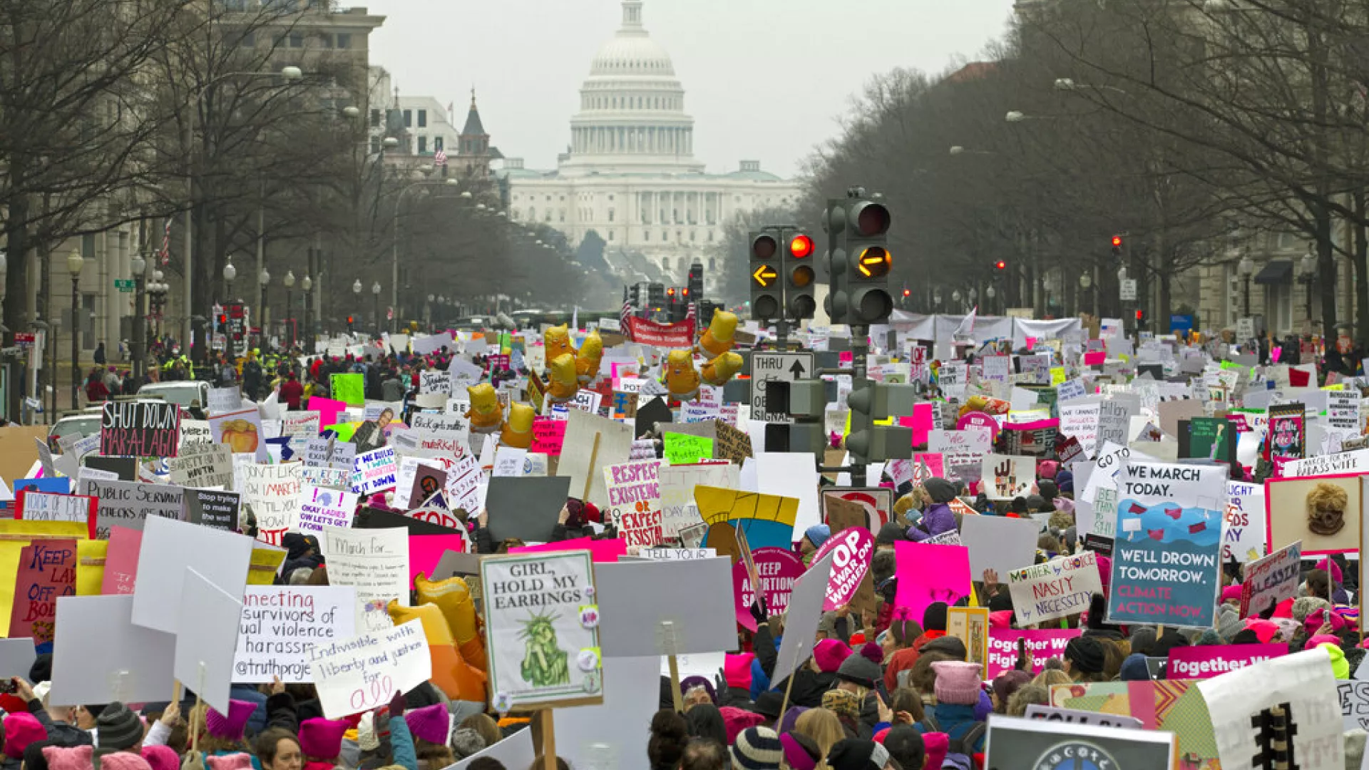 Manifestation à Washington : La "Marche du peuple" s'oppose à Donald Trump