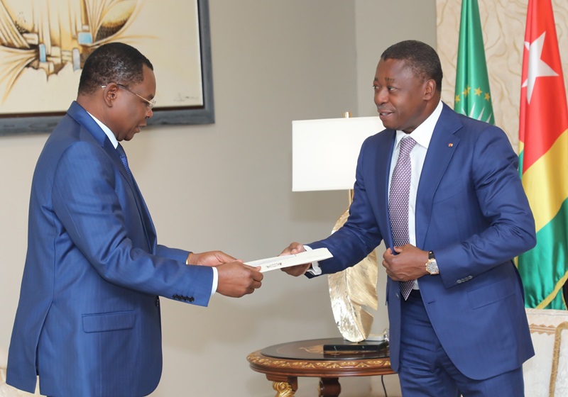 Diplomatie : Le Premier ministre tchadien reçu par Faure Essozimna Gnassingbé