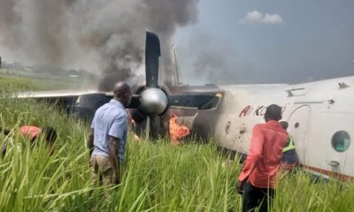 RDC : Catastrophe aérienne à Kongolo, un avion s’écrase lors de l’atterrissage