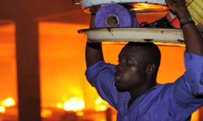 Togo : Un violent incendie cause d'énormes pertes matérielles