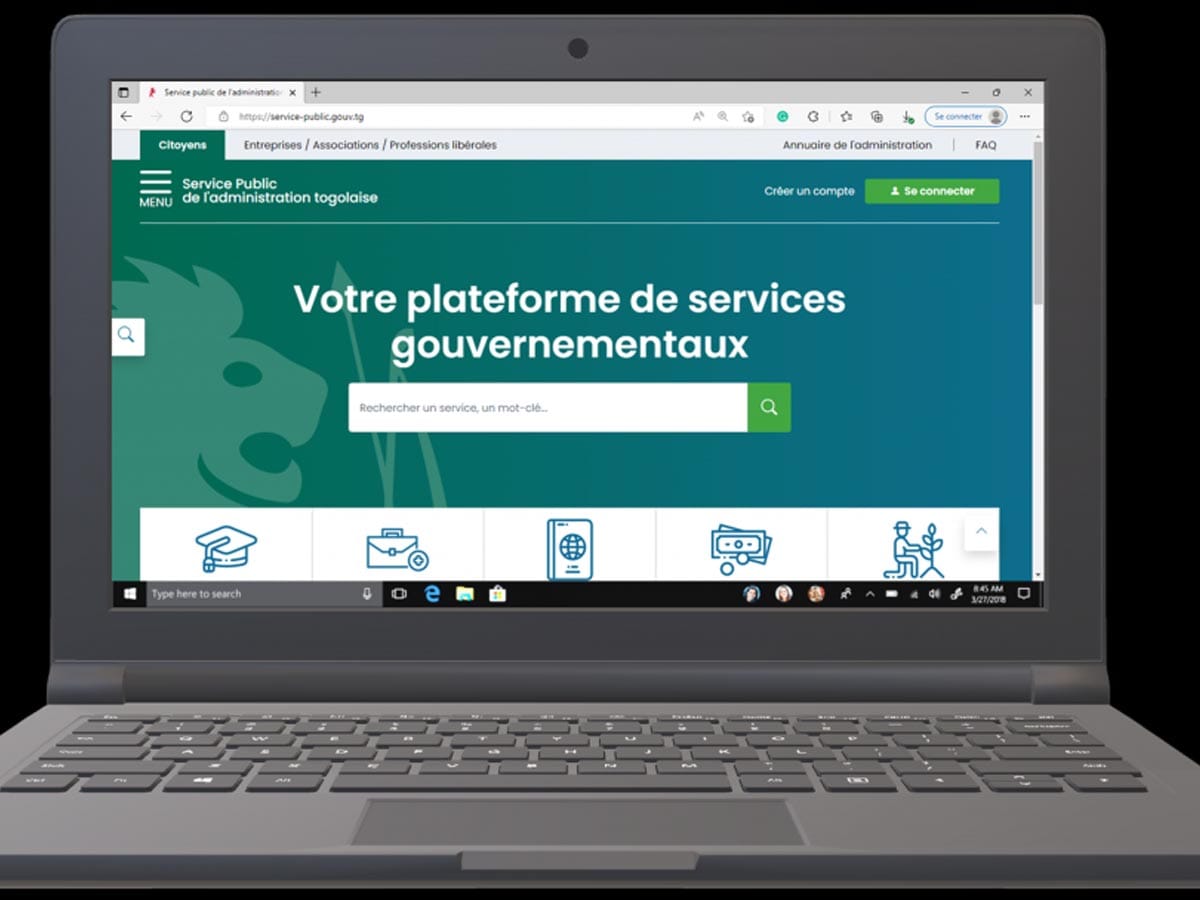 Togo : Voici les 6 services administratifs clés désormais en ligne