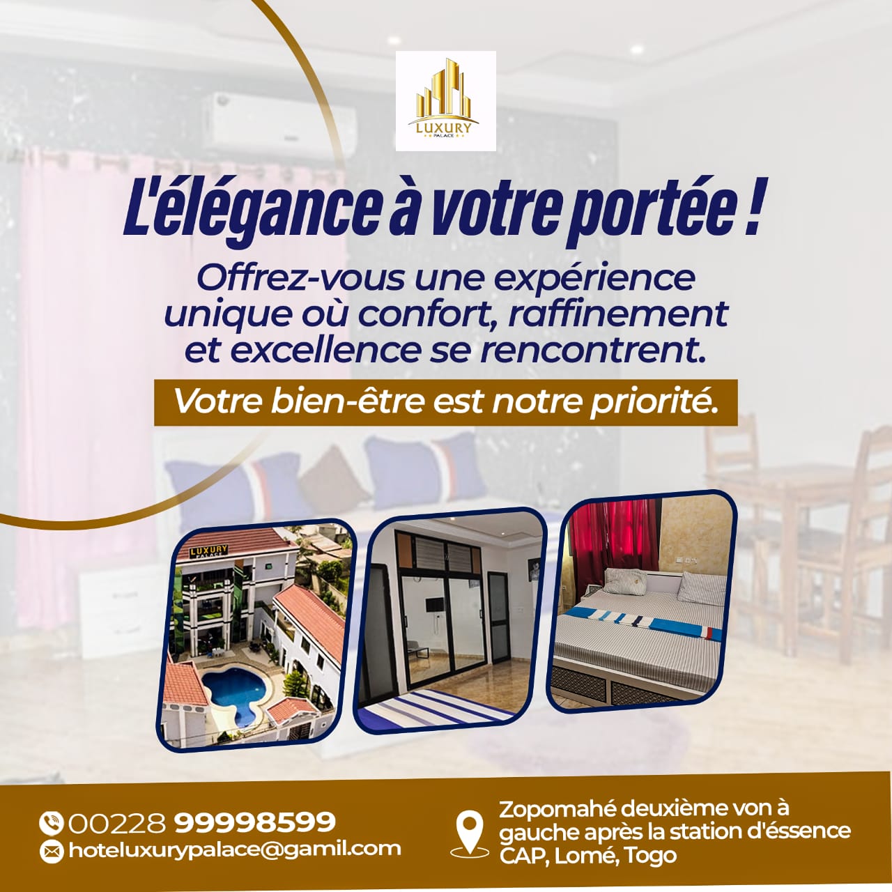 Luxury Palace : Vivez une expérience exceptionnelle, où chaque détail compte