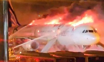 Corée du Sud : Un avion prend feu dans un aéroport avec 176 personnes à bord