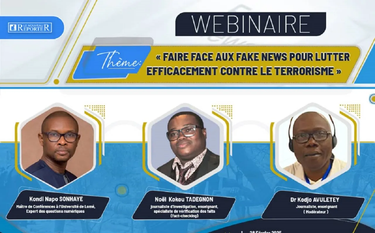 Togo : Un webinaire pour lutter contre les fake news et l’extrémisme violent