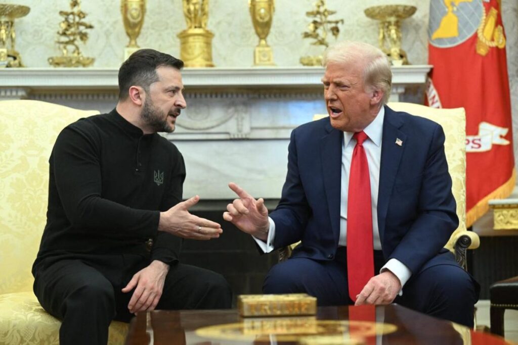 Affrontement explosif entre Trump et Zelensky « Il a manqué de respect aux États-Unis »