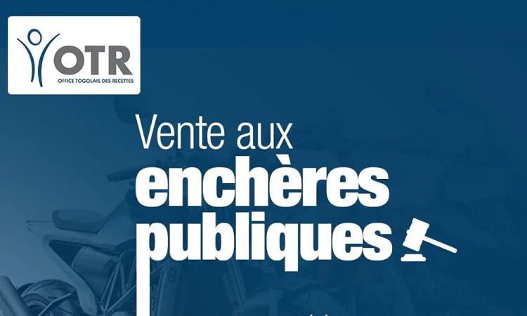 L’OTR annonce une vente aux enchères publiques de 375 Lots de marchandises variées