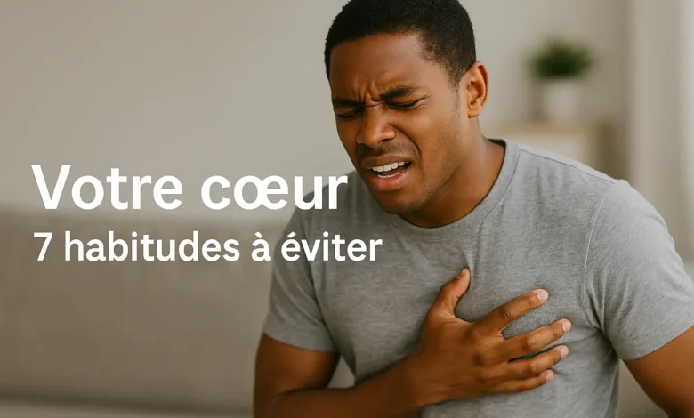 Santé : Voici 7 habitudes quotidiennes à éviter pour protéger votre cœur