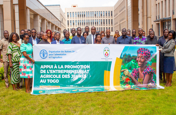 Togo : un nouveau programme de la FAO pour booster l'entrepreneuriat agricole des jeunes