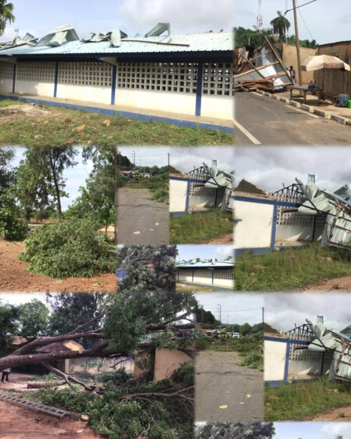 Violente tempête à Atakpamé : des centaines de sinistrés après des pluies dévastatrices