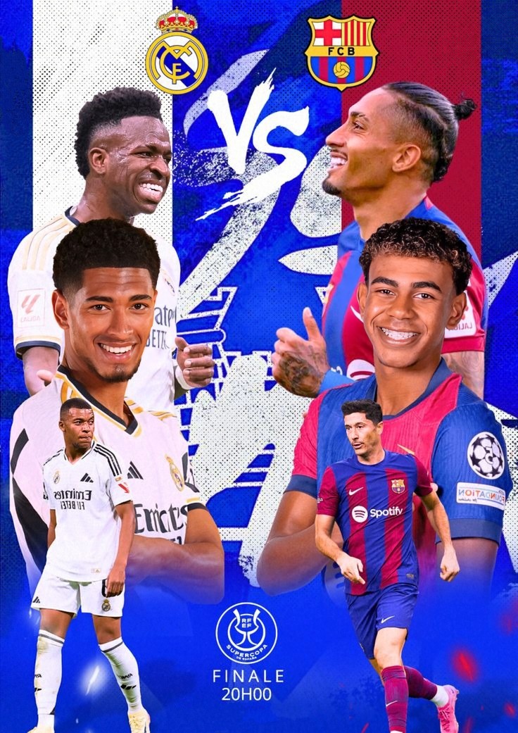 Finale Real-Barça : Compos probables et forfaits avant le choc royal