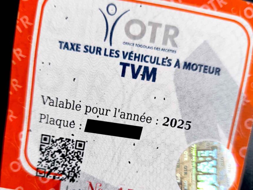 Taxe sur les Véhicules à Moteur : l’OTR intensifie les contrôles