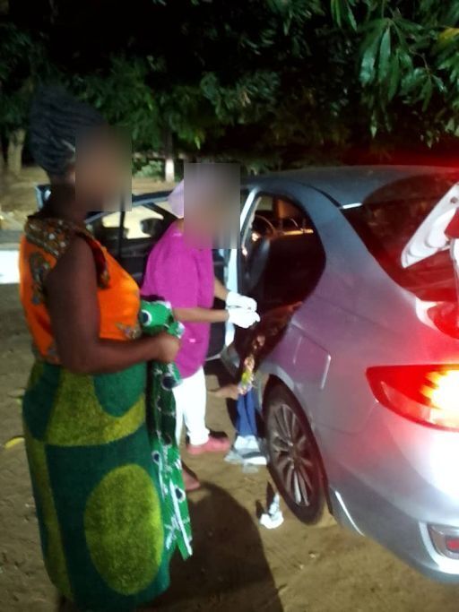 Togo : Une femme donne naissance à son bébé dans un véhicule Gozem