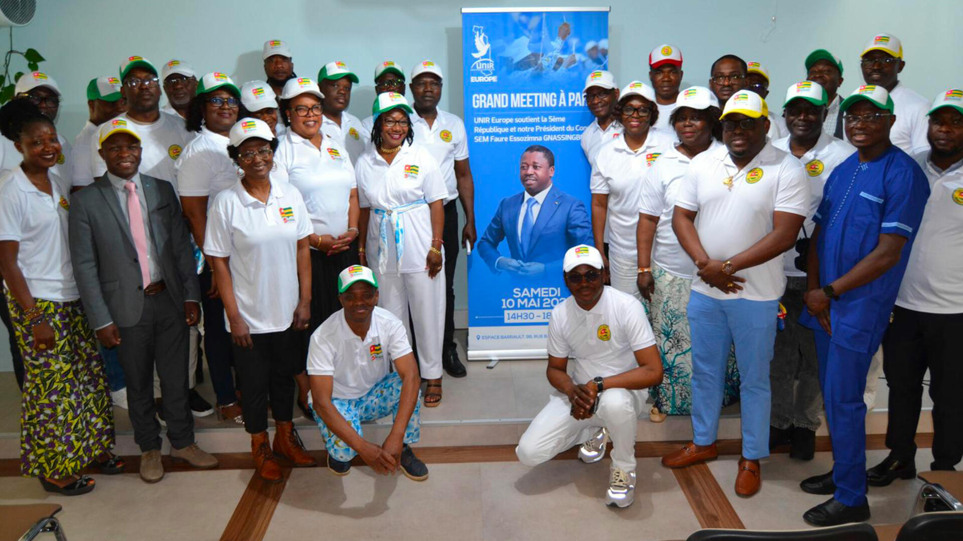 La diaspora togolaise mobilisée à Paris pour soutenir la 5ᵉ République