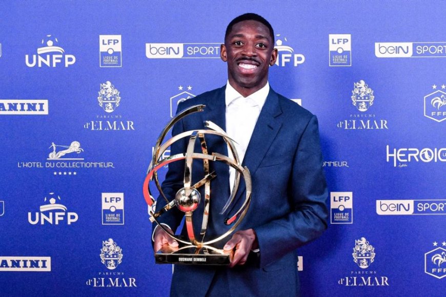 Ousmane Dembélé sacré meilleur joueur de Ligue 1 aux Trophées UNFP 2025
