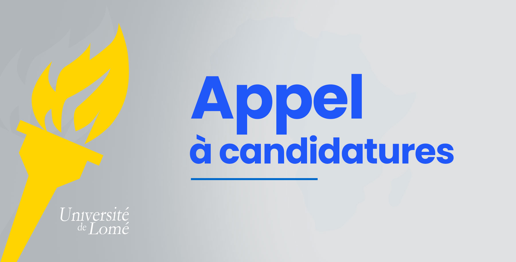 Université de Lomé : Candidatures ouvertes pour le Master 2 en Gouvernance du Développement
