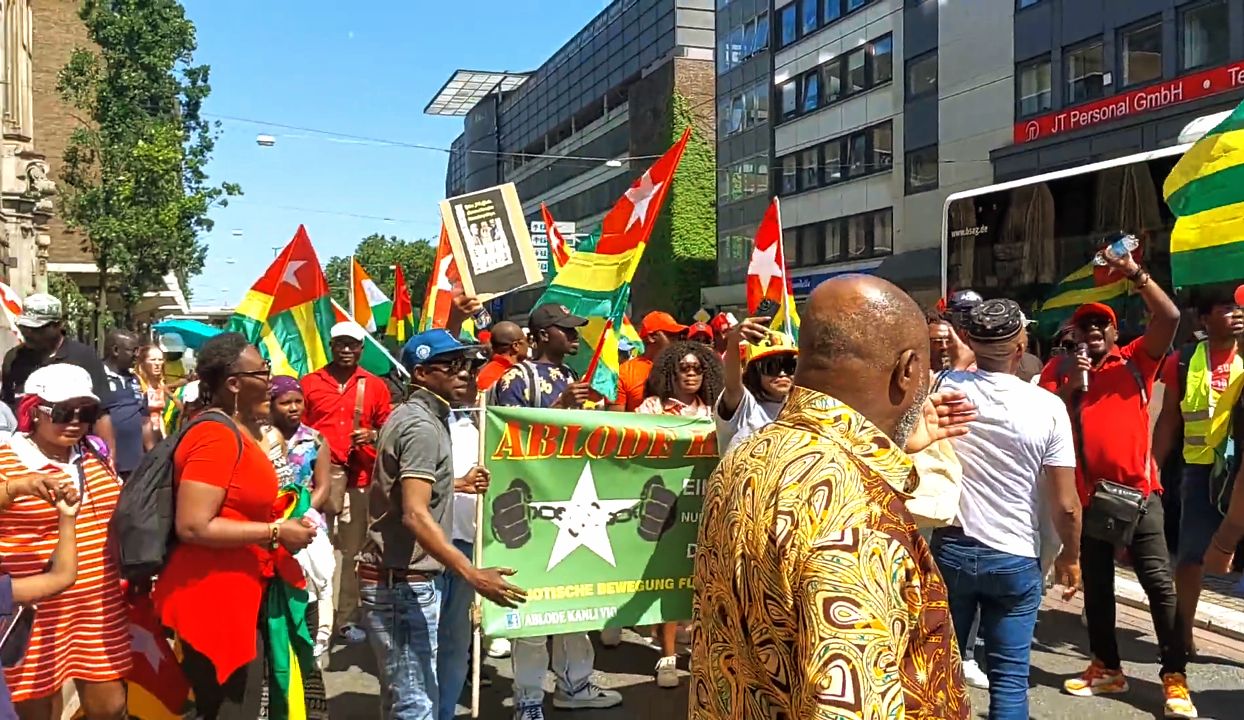 Allemagne : La diaspora togolaise manifeste contre le régime de Faure Gnassingbé